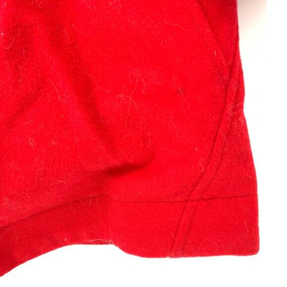 Pendleton Coat Womens Small Jacket Campbell Peacoat Cascade Wool Warm Red - Picture 5 of 8